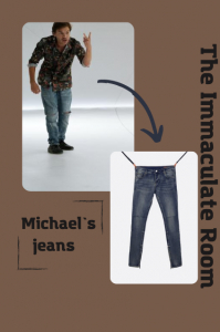 Men`s blue jeans